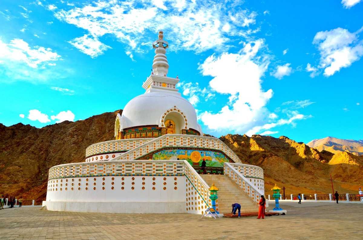 Sunsets and Silence: The Magic of Shanti Stupa
